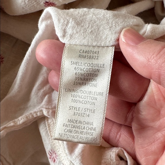 Max Studio Boho Floral Tiered Maxi Skirt Prairie Cottagecore S - Picture 14 of 14